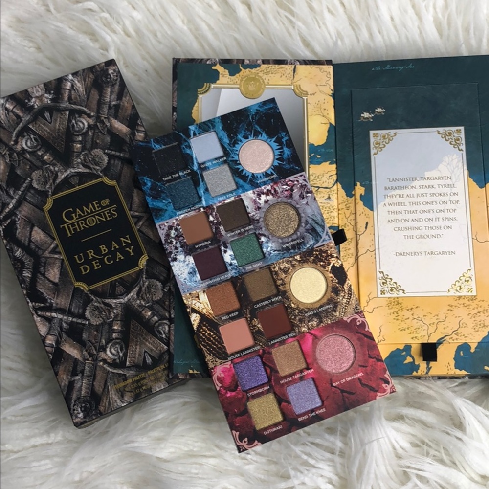 Game of Thrones Urban Decay Eyeshadow palette